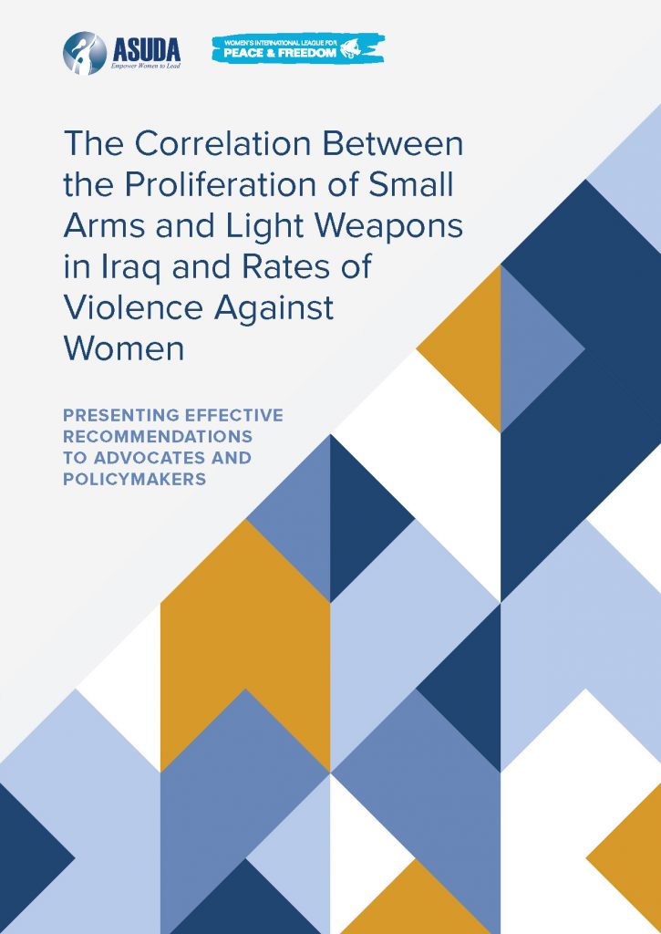 Cover of small arms and violence against women in Iraq report